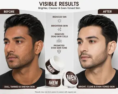 Niconi De-Tan Cream Mega Sale Offer Men Face & Body Enzyme De-Tan Brightening Pack - photo 2