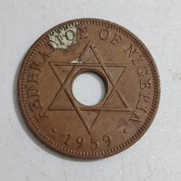 Nigeria 1 Penny Elizabeth II 1959 For Sale in Saddar | Karachi Ads - photo 2