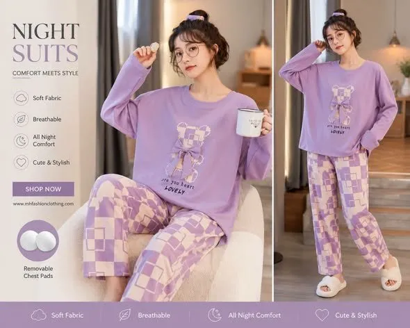 Night Suits for ladies - photo 2