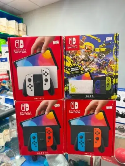 Nintendo switch consoles , slightly used for sale !!
