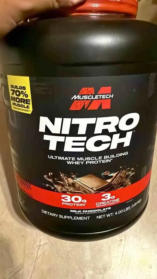 NitroTech whey protein - photo 1