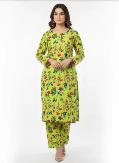 Noor Fatima's Collection Cotton Stitched Dress for Women & Girls | Summer Casual 2 Piece Suit For Sale in Landhi No. 6 | Karachi Ads - photo 6