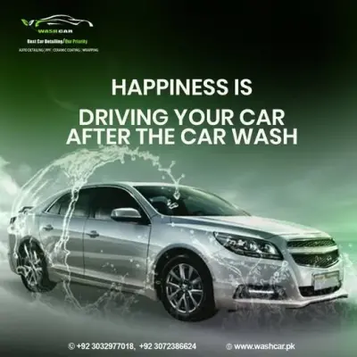 Nothing feels better than hitting the road in a freshly washed car.
