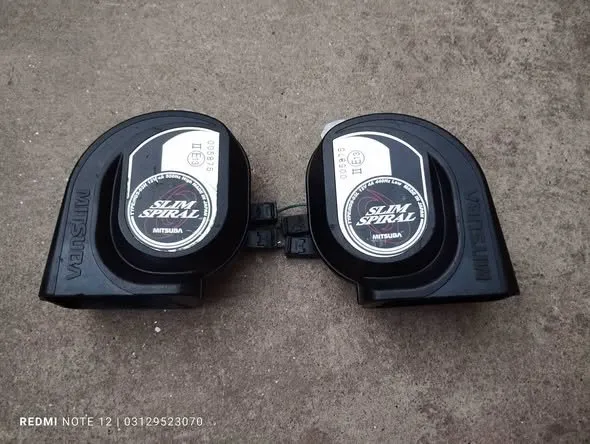 OEM Mitsuba Slim Spiral Horn Available For Sale in Gulistan-e-Jauhar | Karachi Ads - photo 1