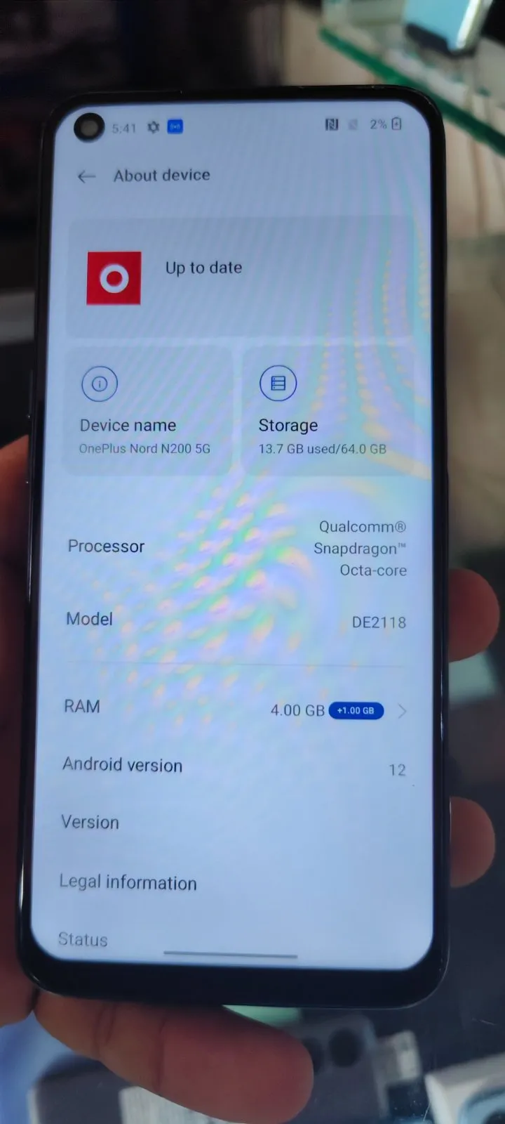 OnePlus Nord n200 5g For Sale in Landhi | Karachi Ads - photo 3
