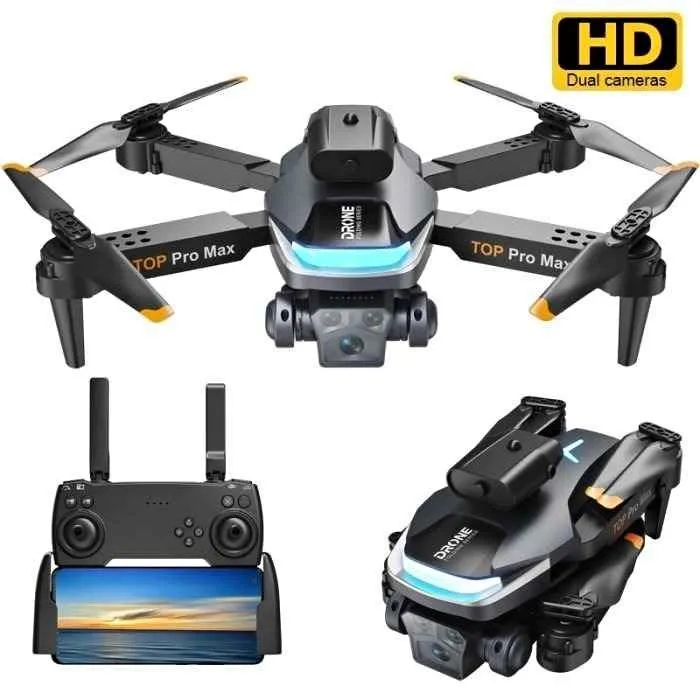 P23 Pro RC Obstacle Avoiding Dual Camera Drone Wide Angle Optical Flow With Single Battery - For Sale in Gulistan-e-Jauhar, Karachi - photo 1