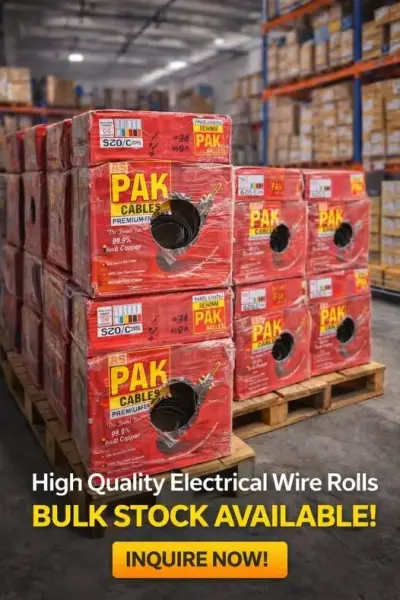 ⚡ PAK Cables Wire Available in Bulk ⚡