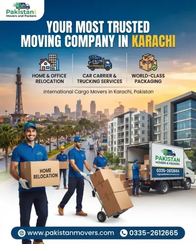 Pakistan Movers and Packers The Most Trusted Moving Company in DHA Defence Phase 8 | Karachi Ads
