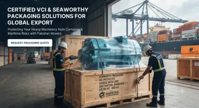 Pakistan Movers and Packers The VCI Wrapping and Seaworthy Packaging Masters Pakistan in Civic Center | Karachi Ads