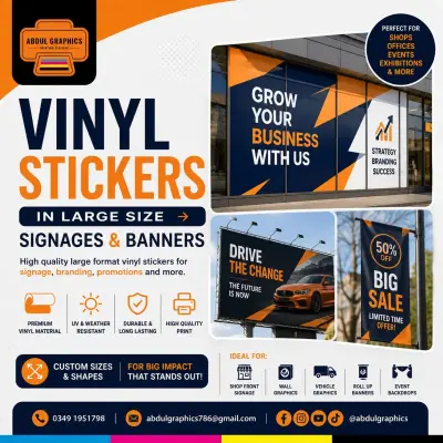 Panaflex Printing in Pakistan Chowk | Karachi Ads