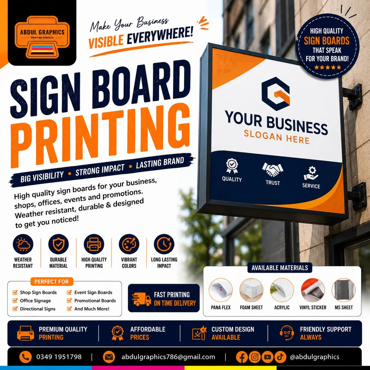 Panaflex Printing in Pakistan Chowk | Karachi Ads - photo 3