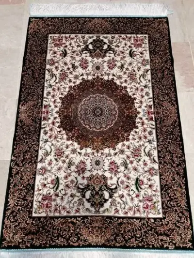 Parsian silky carpets- made in 100%silk best design good quality