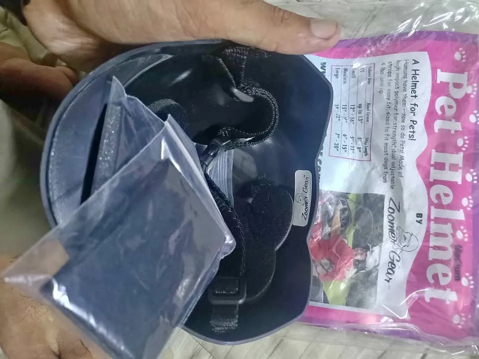 Pet helmet for dogs and cats For Sale in Gulistan-e-Jauhar | Karachi Ads - photo 1