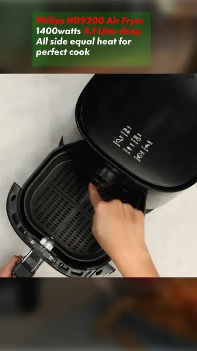 Philips HD9200 Air fryer for Sale in Gulshan-e-Iqbal, Karachi - photo 3