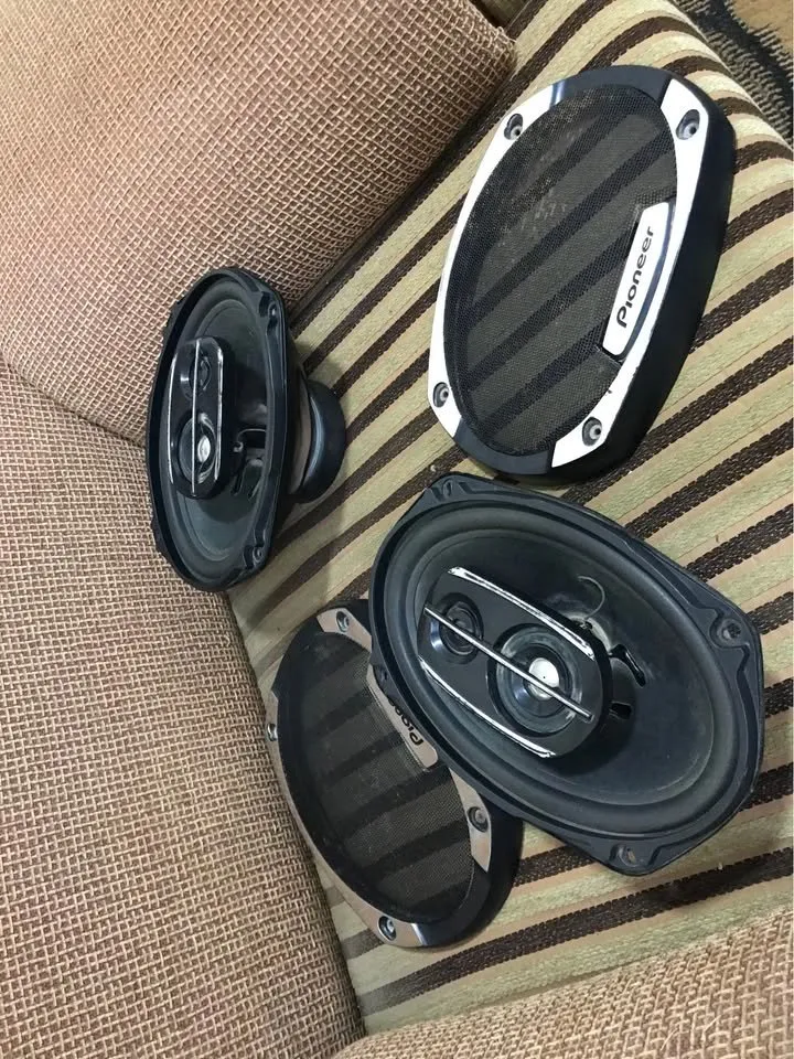Pioneer 6x9 Inch Car Speakers – High Quality Bass & Clear Sound (Pair) For Sale in Gulshan-e-Iqbal | Karachi Ads - photo 2