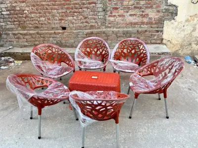 Plastic chairs and table 100% pure plastic Available - photo 10