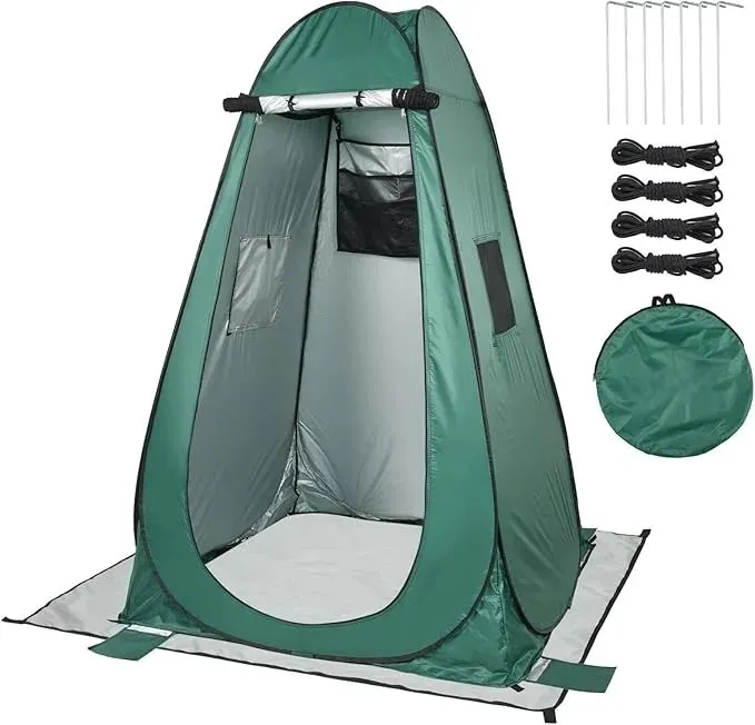 Portable Camping Shower Tent – Instant Privacy Shelter Hiking & Beach For Sale in New Karachi | Karachi Ads - photo 1
