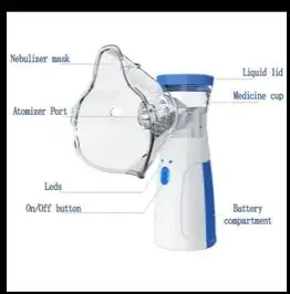 Portable Mesh Nebulizer Machine – Breathe Easy Anytime! - photo 2