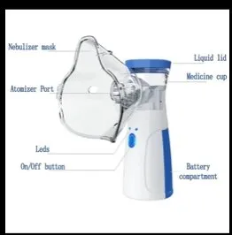 Portable Mesh Nebulizer Machine – Breathe Easy Anytime! - photo 2