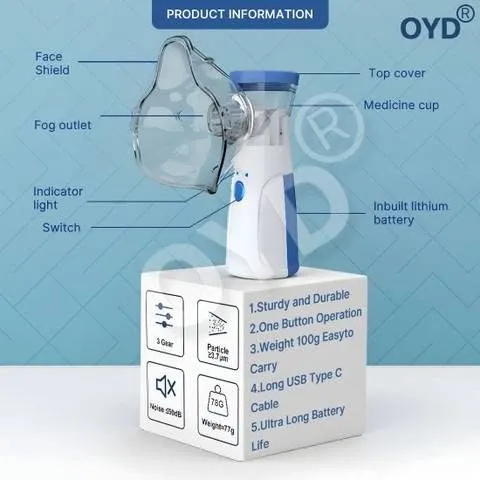 Portable Nebulizer Machine – Adults & Kids - photo 3