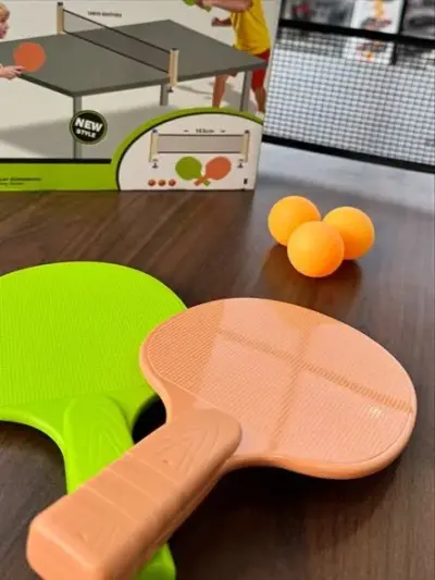 Portable Table Tennis Set with Adjustable Retractable Net - photo 2