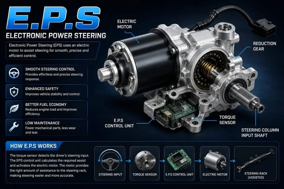 Power steering electric eps with speed sensor kit For Sale in Shahra-e-Faisal | Karachi Ads - photo 1