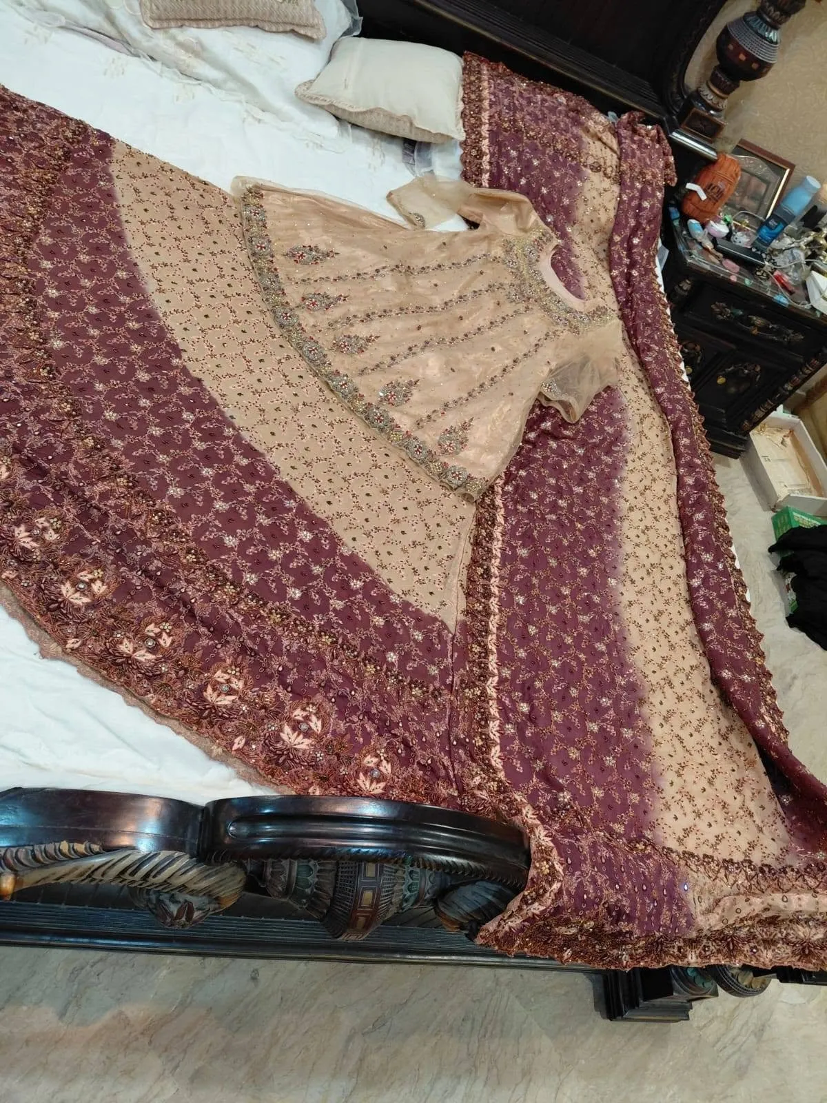 Preloved Lehnga For Sale in Buffer Zone | Karachi Ads - photo 2
