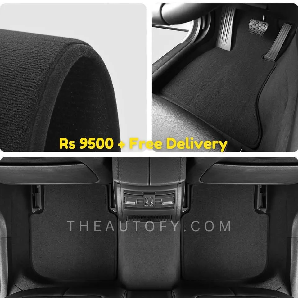Premium Carpet Floor Mats with perfect fitting for your vehicle. For Sale in Gulistan-e-Jauhar | Karachi Ads - photo 1