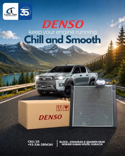 ❄️ Premium Cooling Starts with DENSO For Sale in Gulistan-e-Jauhar | Karachi Ads - photo 1