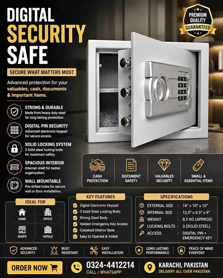 Premium Digital Security Safe by MNK Fabrications - photo 1