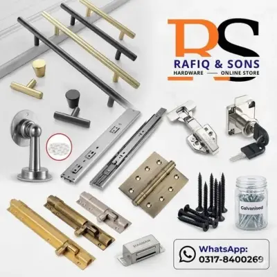 "Premium hardware items now available at wholesale prices! 🏗️✨