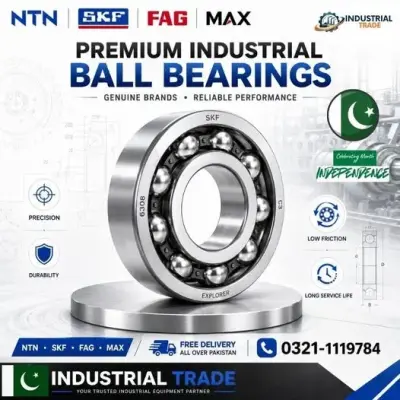 🔩 Premium Industrial Ball Bearings | NTN • SKF • FAG • MAX For Sale in Gulshan-e-Iqbal | Karachi Ads