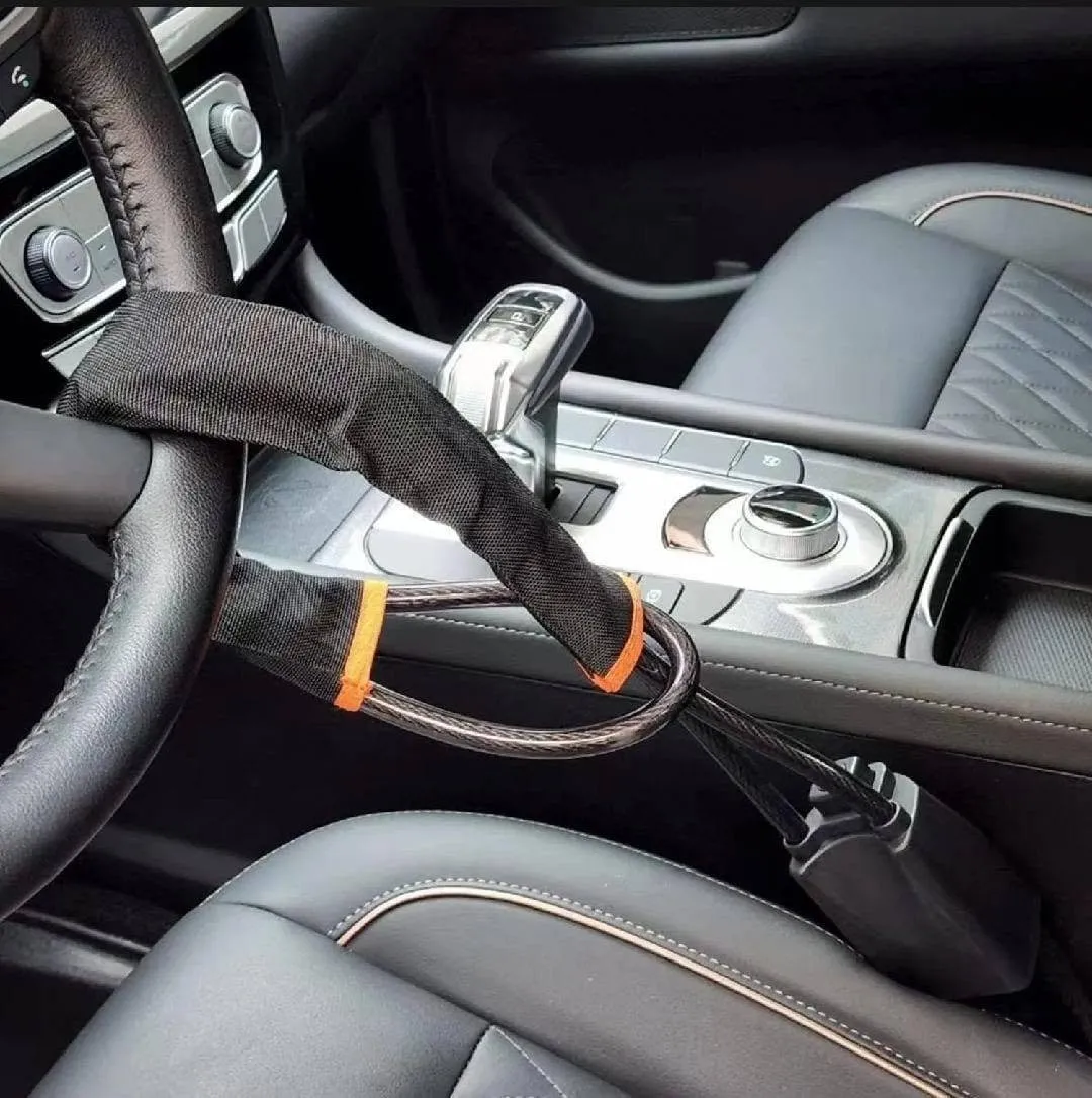 π Premium Steering Wheel Lock β Anti Theft Car Security Device π For Sale in Gulistan-e-Jauhar | Karachi Ads - photo 5