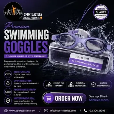 Premium Swimming Goggles 🏊‍♂️