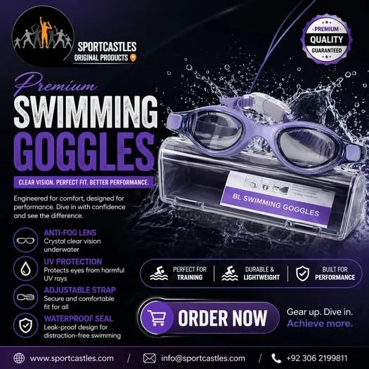 Premium Swimming Goggles 🏊♂️ - photo 1