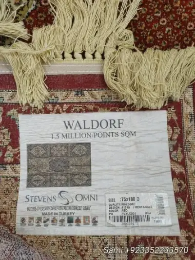 🔥 Premium Turkish Runner Rug – Waldorf Quality - photo 3