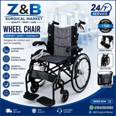 Premium Wheelchair Available Now!