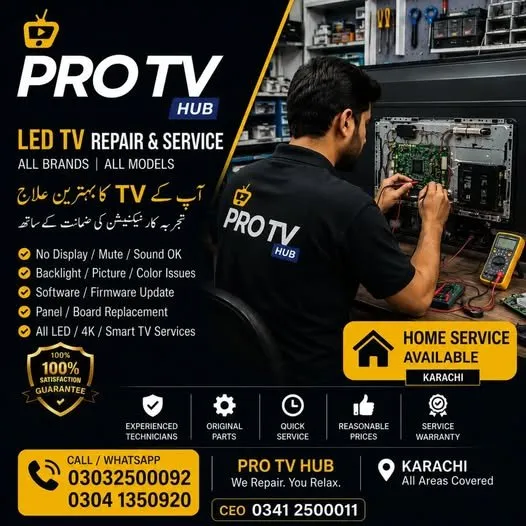 Pro TV Hub – LED TV Repair & Service (Karachi) - photo 1