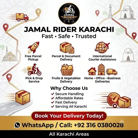 Professional Delivery & Logistics Solutions Your trusted partner for fast, secure, and reliable delivery services in Karachi. - photo 1