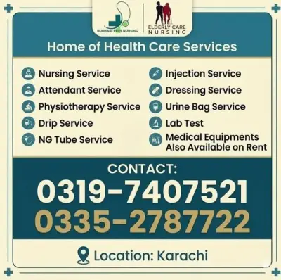 Professional Home Health Care Services in Karachi