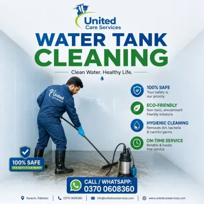 Professional Water Tank Cleaning Services in Gulistan-e-Jauhar | Karachi Ads