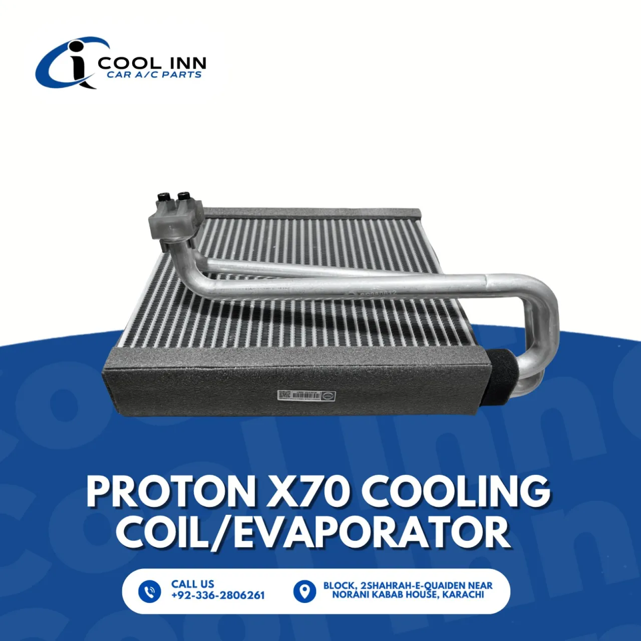 Proton X70 Ac Cooling coil (Evaporator) - photo 2