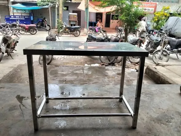 PURE STEEL TABLES β FOR SALE π₯ 3 Complete Table Sets Available - photo 2