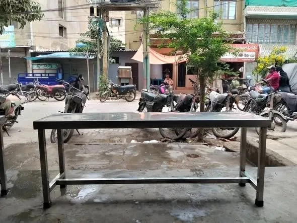 PURE STEEL TABLES β FOR SALE π₯ 3 Complete Table Sets Available - photo 5