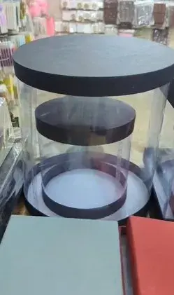 PVC+Acrylic Sheet Boxes Available Only At Baking Stuffs