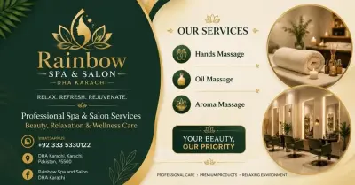 Rainbow Spa & Salon – DHA in Gulistan-e-Jauhar | Karachi Ads