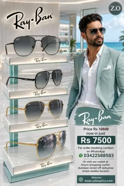 Ray-Ban — Timeless Style, Iconic Confidence.