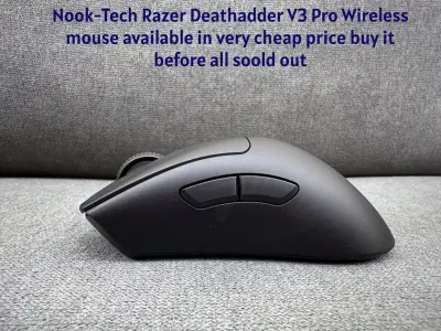 Razer DeathAdder V3 Pro Wireless gaming mouse For Sale in New Karachi, Karachi - photo 2
