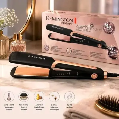 Re-ming-ton Keratin Protect Intelligent Straightener SBT1100 with Box - photo 2