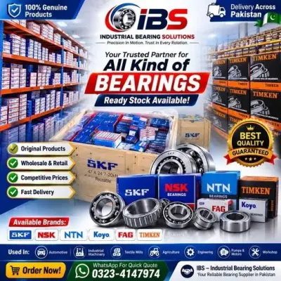 🚚 Ready Stock Available – Genuine Industrial Bearings For Sale in DHA Defence Phase 5 | Karachi Ads